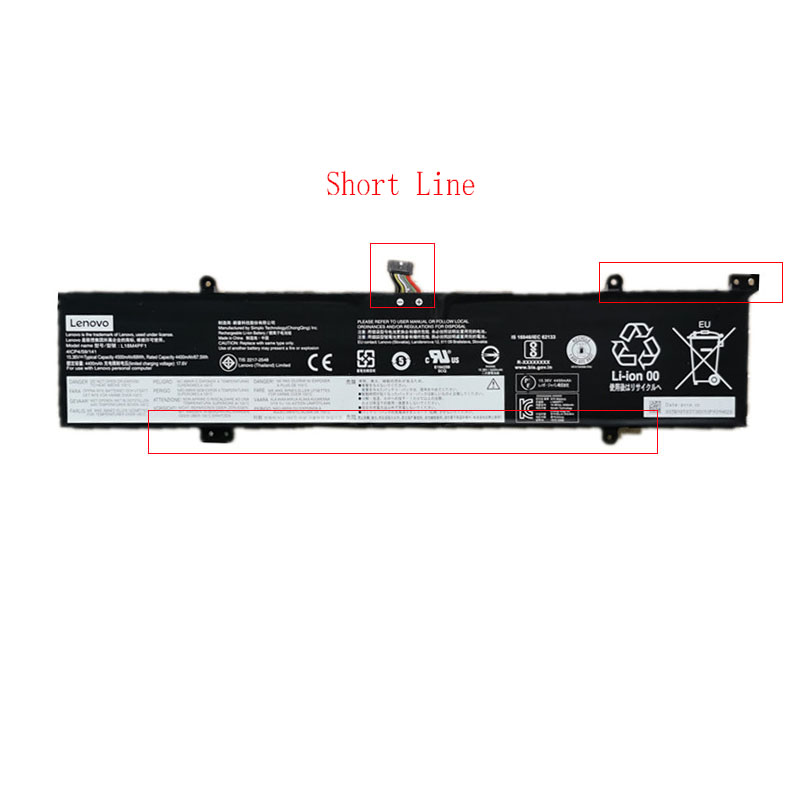 Original 4500mAh 69Wh 4 Zellen Akku Lenovo Yoga S740-15IRH